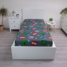 Minecraft We Got This fitted sheet 90x200 cm