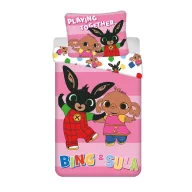 Bing Playing Together bedding set 140×200cm, 70×90 cm