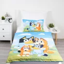 Bluey Happy Family children's bedding set for kindergarten, 100x135cm, 40x60 cm