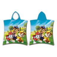 Paw Patrol Funny Day beach towel poncho 50x115cm