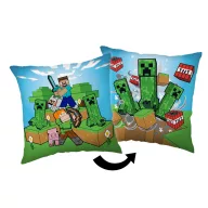 Minecraft Creeper Rush decorative pillow 40x40 cm