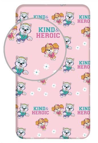 Paw Patrol Heroic fitted sheet 90x200 cm