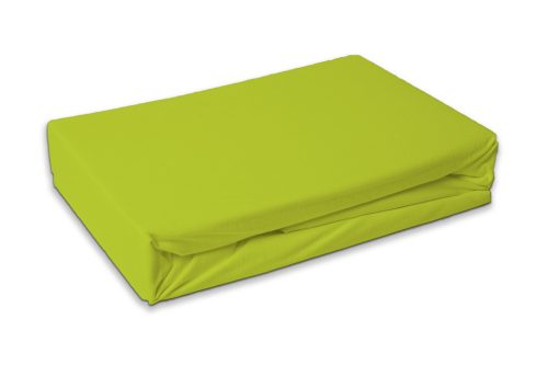 Lime Terry Fitted Sheet 90x200 cm