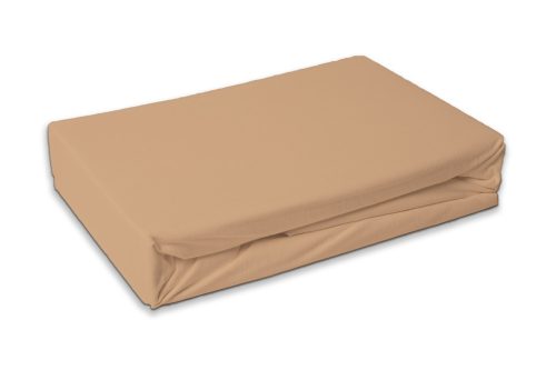 Beige Terry Fitted Sheet 90x200 cm
