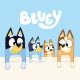 Bluey Cozy hand towel, face cloth, towel 30x30 cm