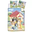 Bluey Neighborhood children's kindergarten bedding set 100×135cm, 40×60 cm