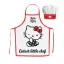 Hello Kitty Little Chef children's apron 2-piece set