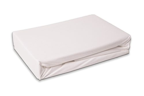 White Terry Fitted Sheet 60x120 cm