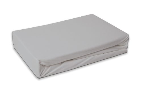 Light Grey Terry Fitted Sheet 60x120 cm