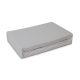 Light Grey Terry Fitted Sheet 60x120 cm
