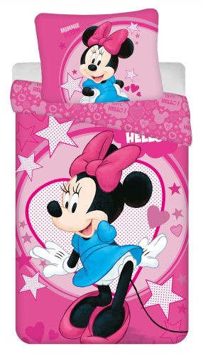 Disney Minnie Hello Bed Linen 140×200cm, 70×90 cm microfibre