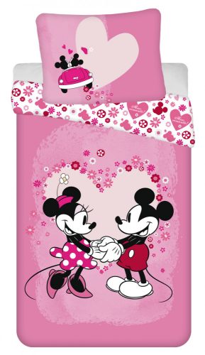 Disney Minnie Love Bed Linen 140×200cm, 70×90 cm microfibre