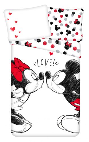 Disney Minnie , Mickey Bed Linen 140×200cm, 70×90 cm