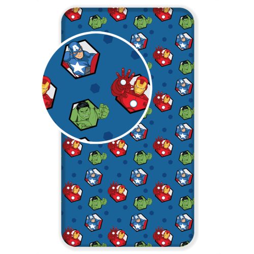 Avengers Guardians Fitted Sheet 90x200 cm