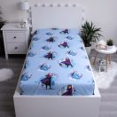 Disney Frozen Blue Leaves fitted sheet 90*200 cm