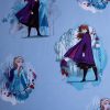 Disney Frozen Blue Leaves Fitted Sheet 90*200 cm