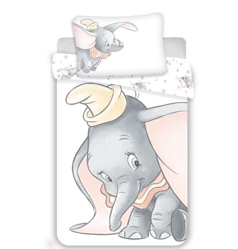 Disney Dumbo Grey Kids Bed linen 100×135 cm, 40×60 cm