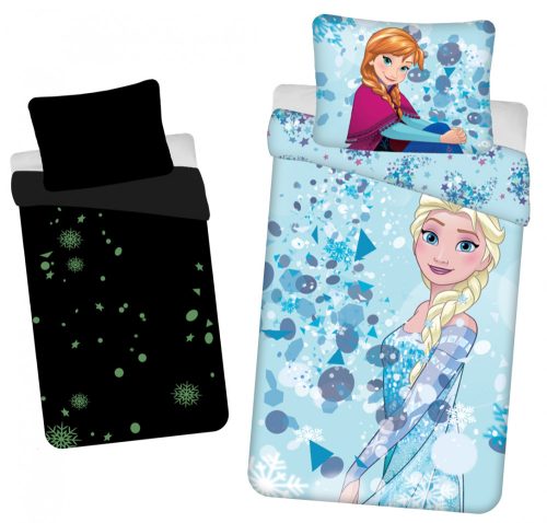 Disney Frozen glow in the dark bed linen 140×200cm, 70×90 cm