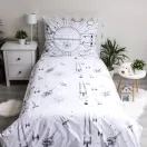Star Wars Death Star Glow in the dark bedding set 140x200cm, 70x90cm