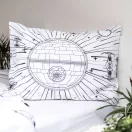 Star Wars Death Star Glow in the dark bedding set 140x200cm, 70x90cm