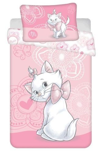 Disney Marie Cat Pink Kids Bedlinen (small) 100×135 cm, 40×60 cm