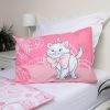 Disney Marie Cat Pink Kids Bedlinen (small) 100×135 cm, 40×60 cm