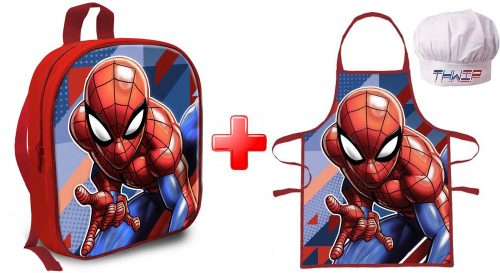 Spiderman Thwip bag and apron set