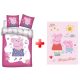 Peppa Pig Happy Day Kids Bed Linen and polar blanket set