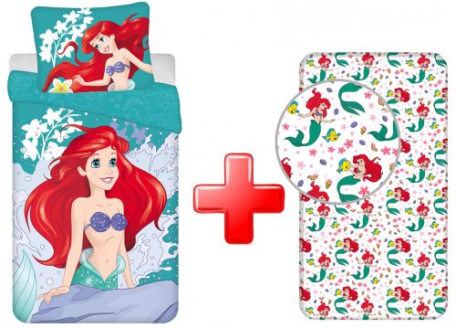 Disney Princess, Ariel Bed Linen and fitted sheet set