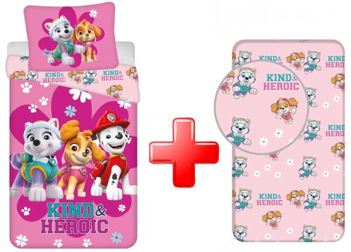 Paw Patrol Heroic Bed Linen and fitted sheet set