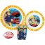 Fireman Sam Rescue Mission dining set, micro plastic set, with 260 ml cup