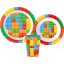 Bricks Bricks Lego pattern dinnerware, micro plastic set