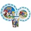 Sonic the Hedgehog Adventure dinnerware set, microwaveable plastic set, cup 260 ml