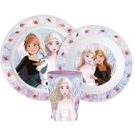   Disney Frozen Autumn Leaves dinnerware set, micro plastic set, with cup 260 ml