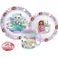 Gabby's Dollhouse Wonderland dinnerware set, micro plastic set with mug 350 ml