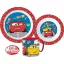 Disney Cars Lets Race dinner set, micro plastic set with mug 265 ml