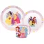 Disney Princess True dinner set, micro plastic set with mug 265 ml