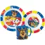 Paw Patrol Pup Power tableware, micro plastic set with mug 265 ml