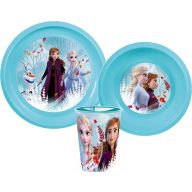 Disney Frozen Blue Forest tableware set, plastic set