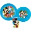 Disney Mickey Cool Summer dinnerware set, plastic set