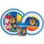 Paw Patrol Pup Power non-slip dinnerware set, micro plastic set