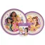 Disney Princess Courageous Heart non-slip dining set, micro plastic set