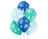 Baby Boy Blue air-balloon, balloon 6 pcs 12 inch (30cm)