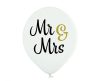 Wedding Mr & Mrs air-balloon, balloon 6 pcs 12 inch (30cm)