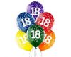 Colorful Happy Birthday 18 air-balloon, balloon 6 pcs 12 inch (30cm)