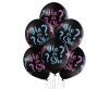 Happy Birthday He or She, Boy or Girl Balloon, 6 pcs 12 inch (30cm)