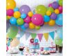 Colour Colorful air-balloon, balloon garland set 65 pieces