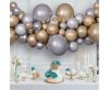 Colour Silver-Gold air-balloon, balloon garland set 65 pieces