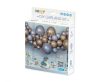 Colour Silver-Gold air-balloon, balloon garland set 65 pieces