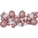 Colour Rose Gold balloon, balloon garland set 65 pieces